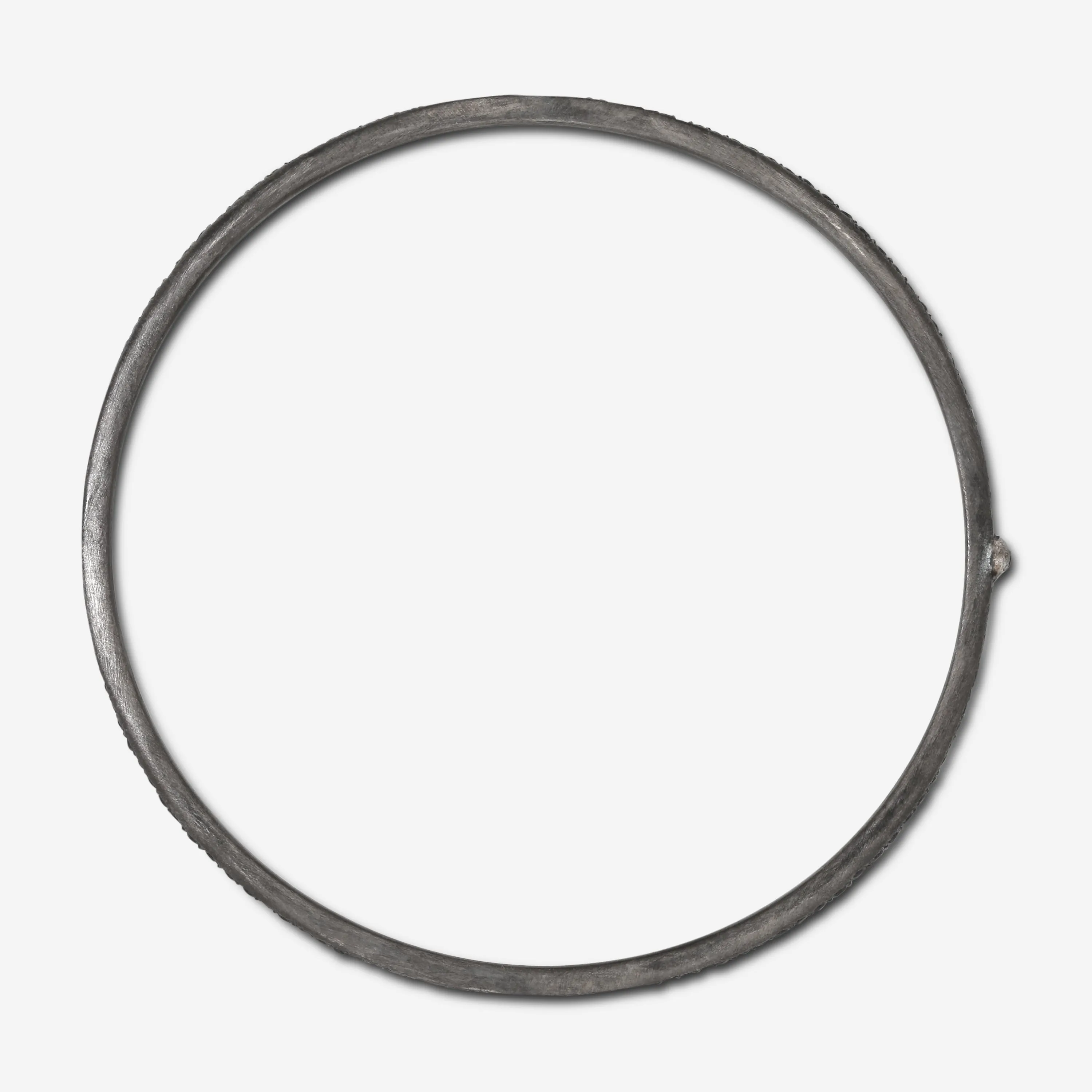 Armenta New World Sterling Silver Black Sapphire Bangle Bracelet 12080