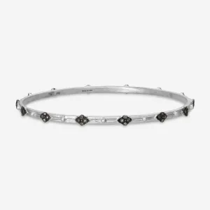 Armenta New World Sterling Silver Diamond Bangle Bracelet 08721