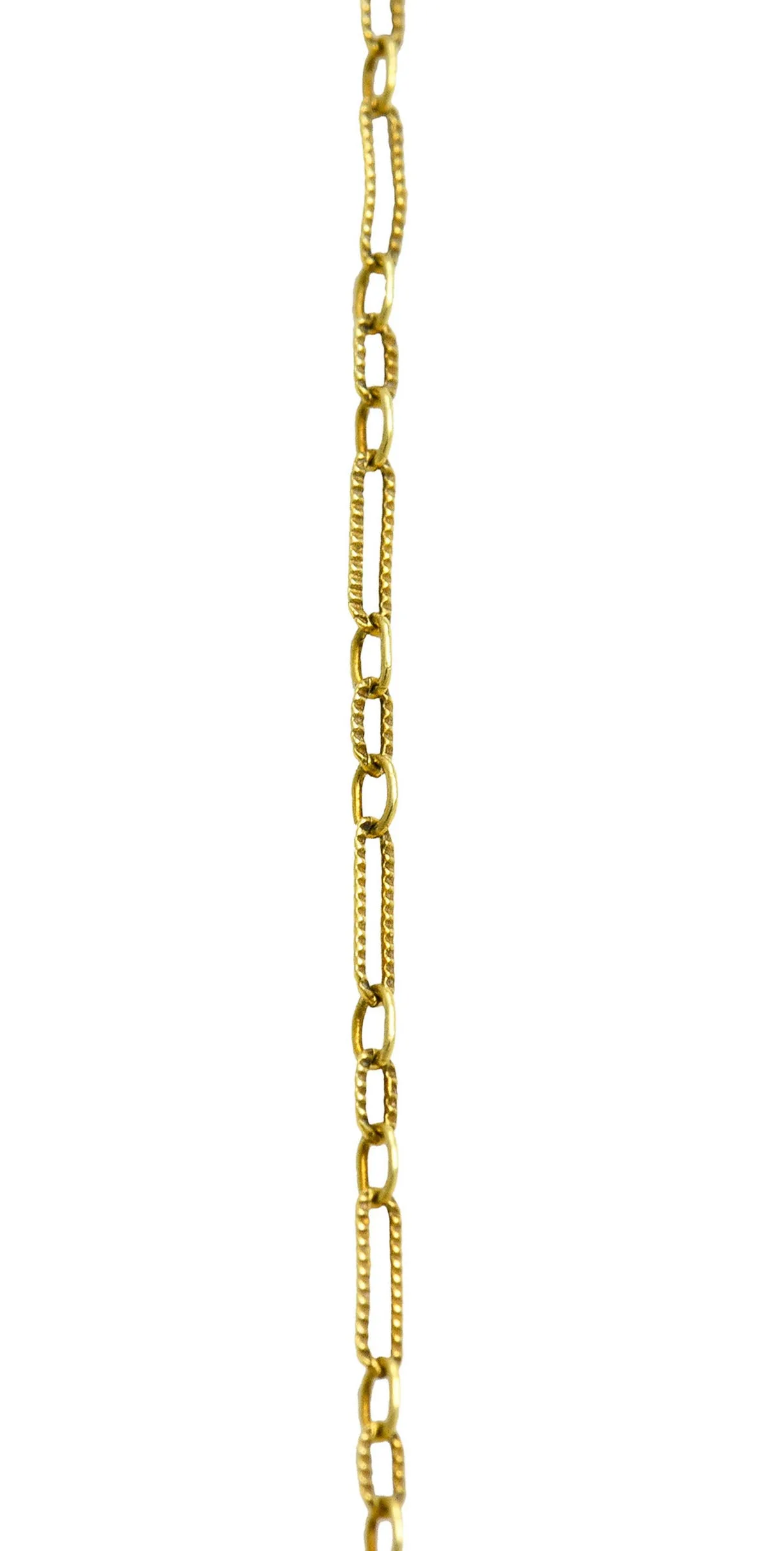 Art Nouveau Blue Zircon 14 Karat Gold Ivy Grape Pendant Necklace