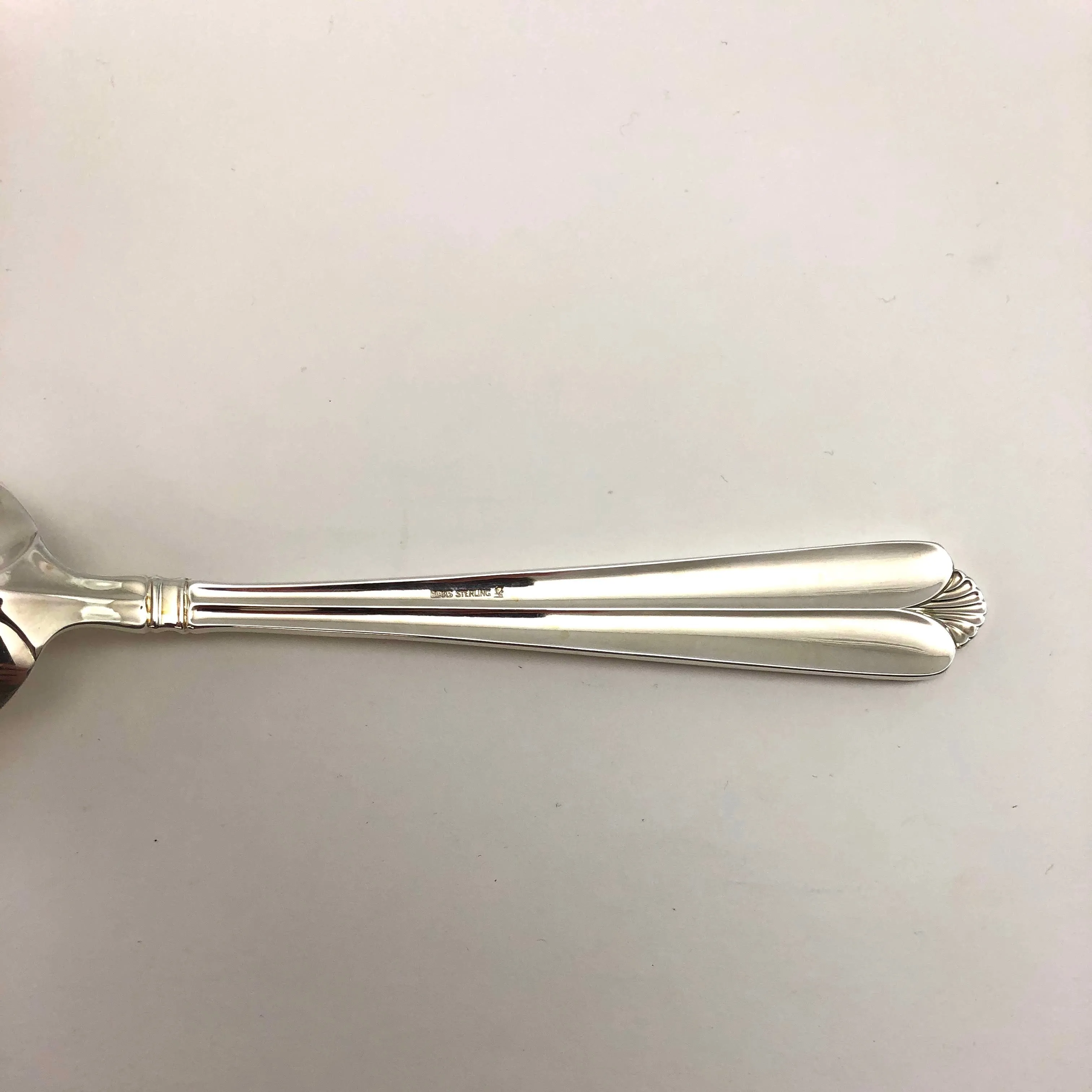 BIRKS GEORGE II ENGRAVED - Individual Place Setting & Serving Pieces