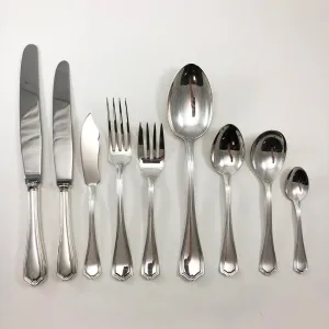 BIRKS GEORGIAN PLAIN - Individual Place Setting & Serving Pieces