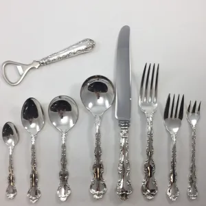 BIRKS POMPADOUR - Individual Place Setting & Serving Pieces