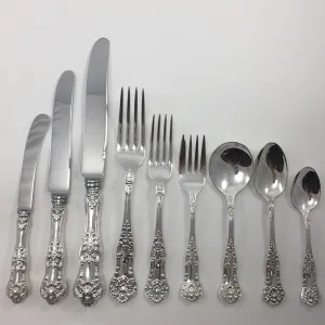 BIRKS QUEEN'S - Individual Place Setting and Serving Pieces