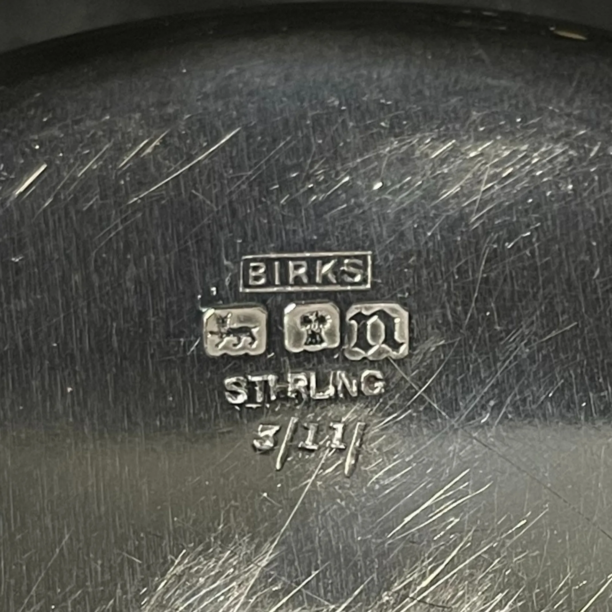 Birks Sterling Silver Lidded Bowl 1928