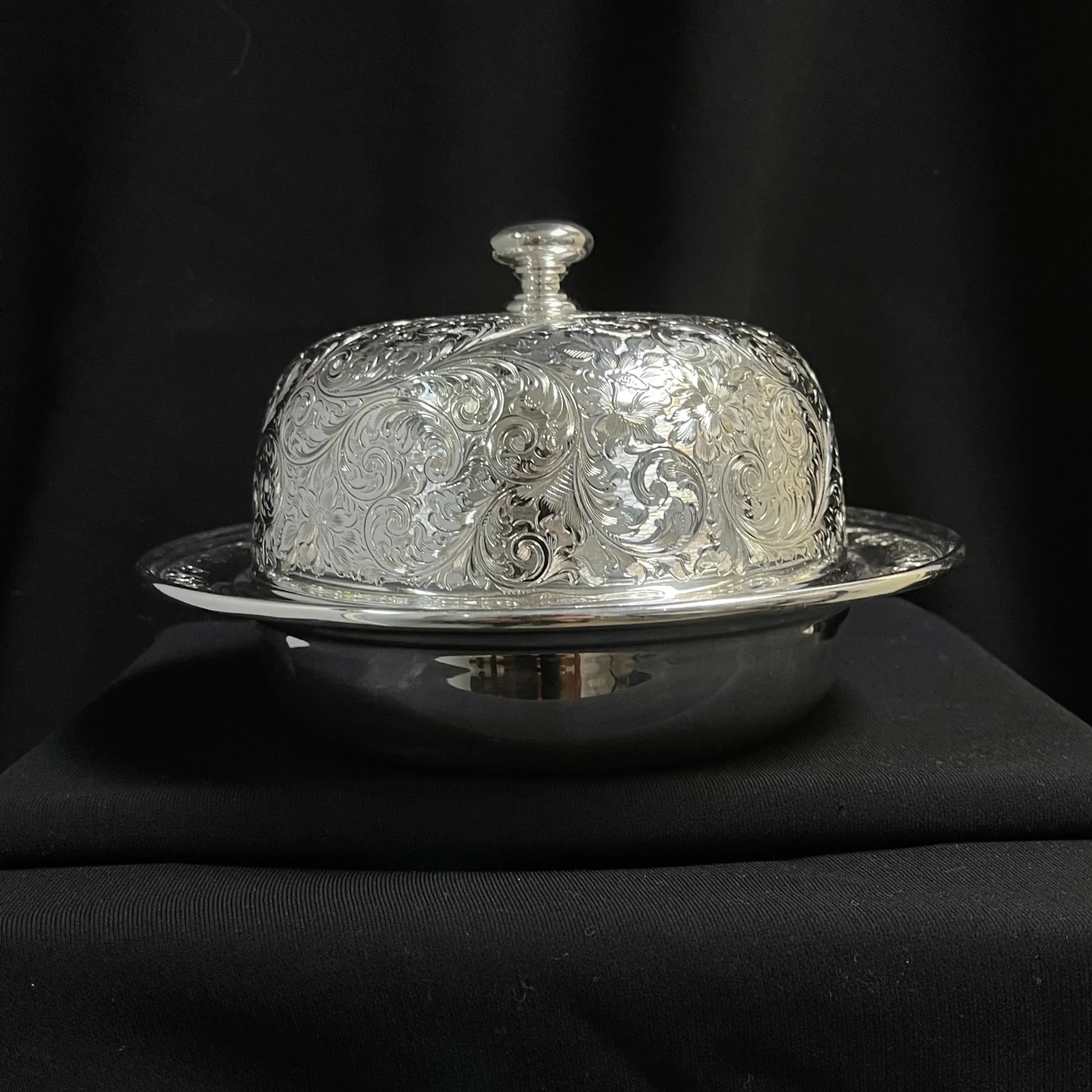 Birks Sterling Silver Lidded Bowl 1928