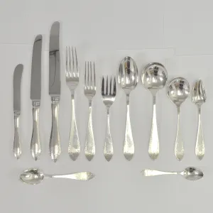 BIRKS TUDOR ROYAL - Individual Place Setting and Serving Pieces