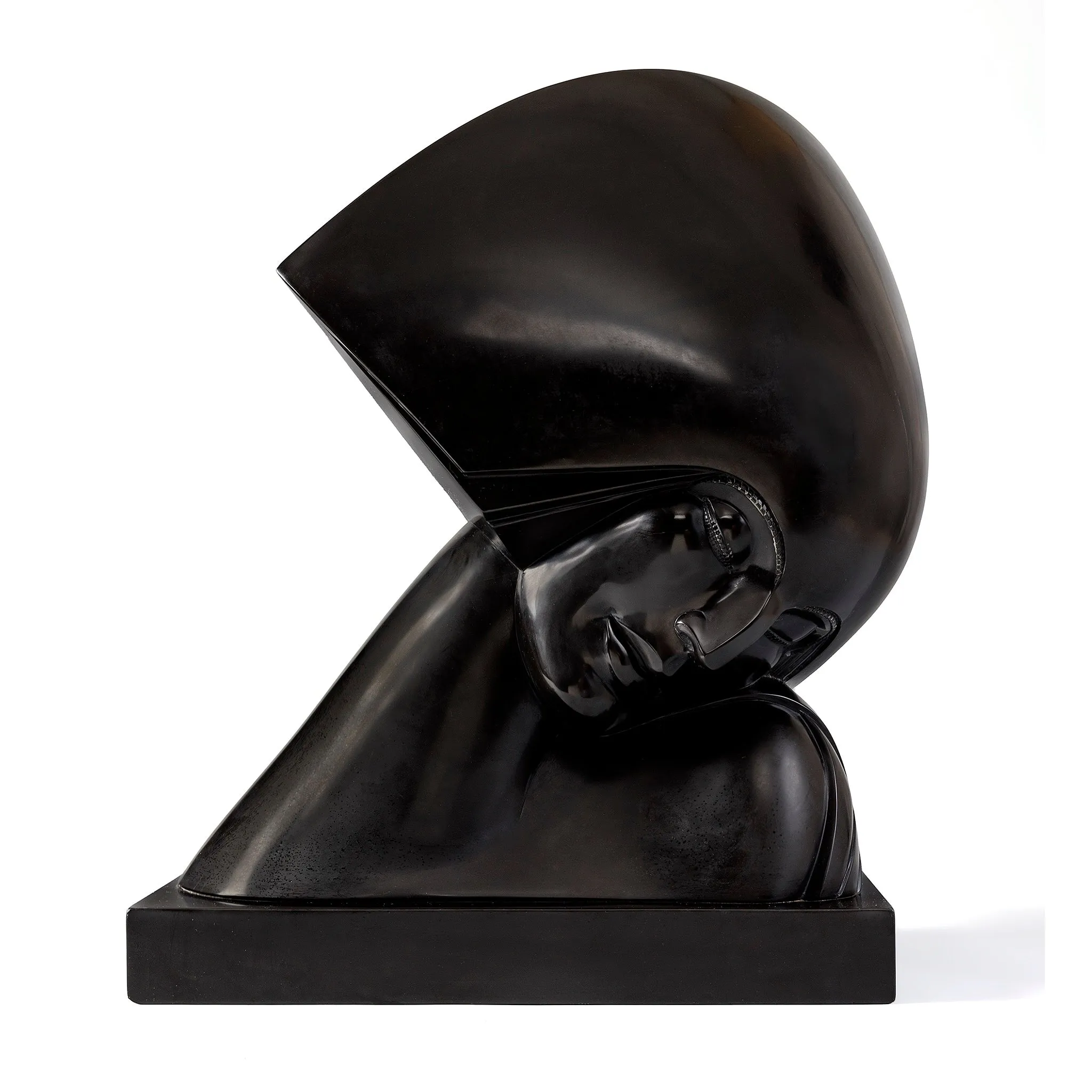 Boris Lovet-Lorski "Head of Salome" Marble Sculpture