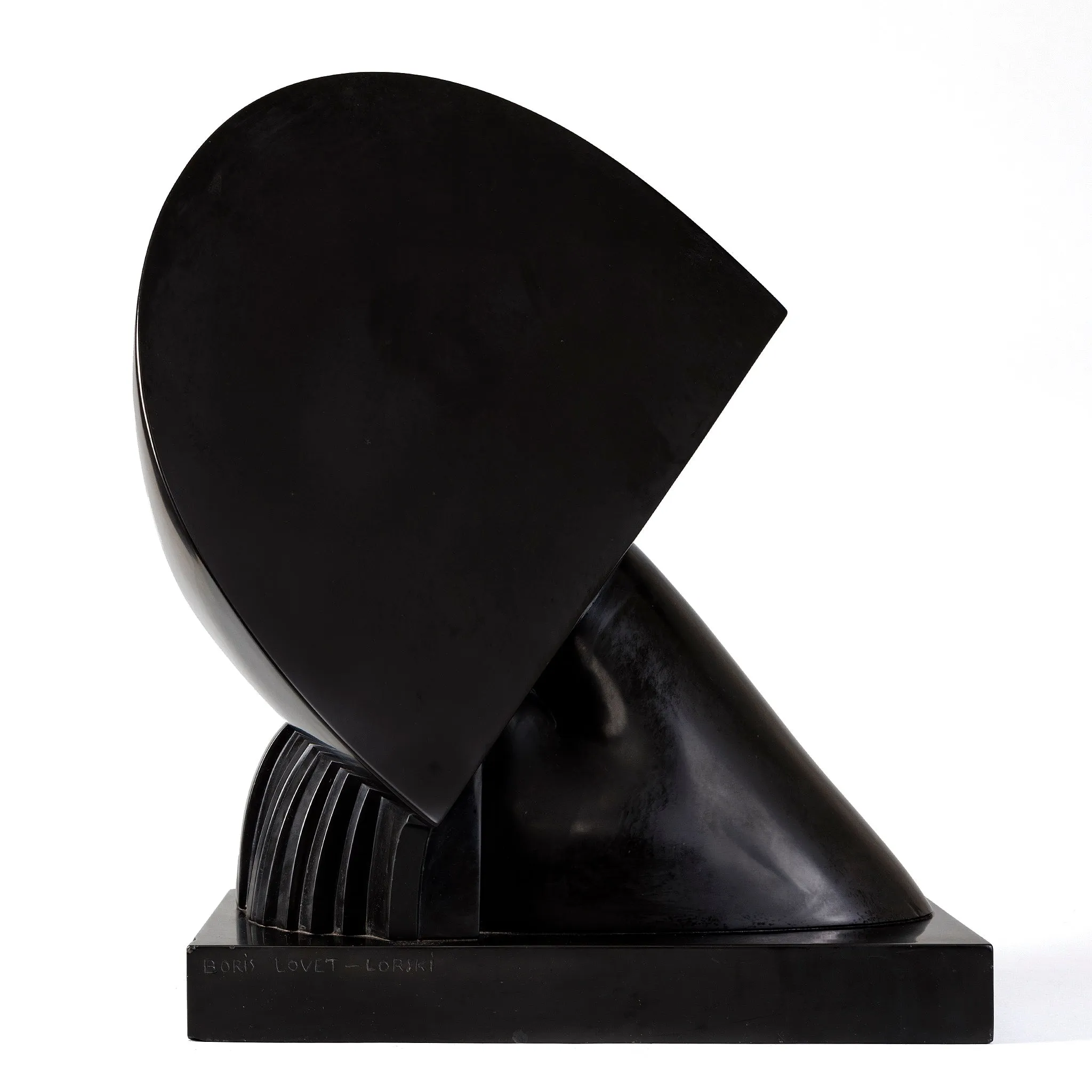Boris Lovet-Lorski "Head of Salome" Marble Sculpture