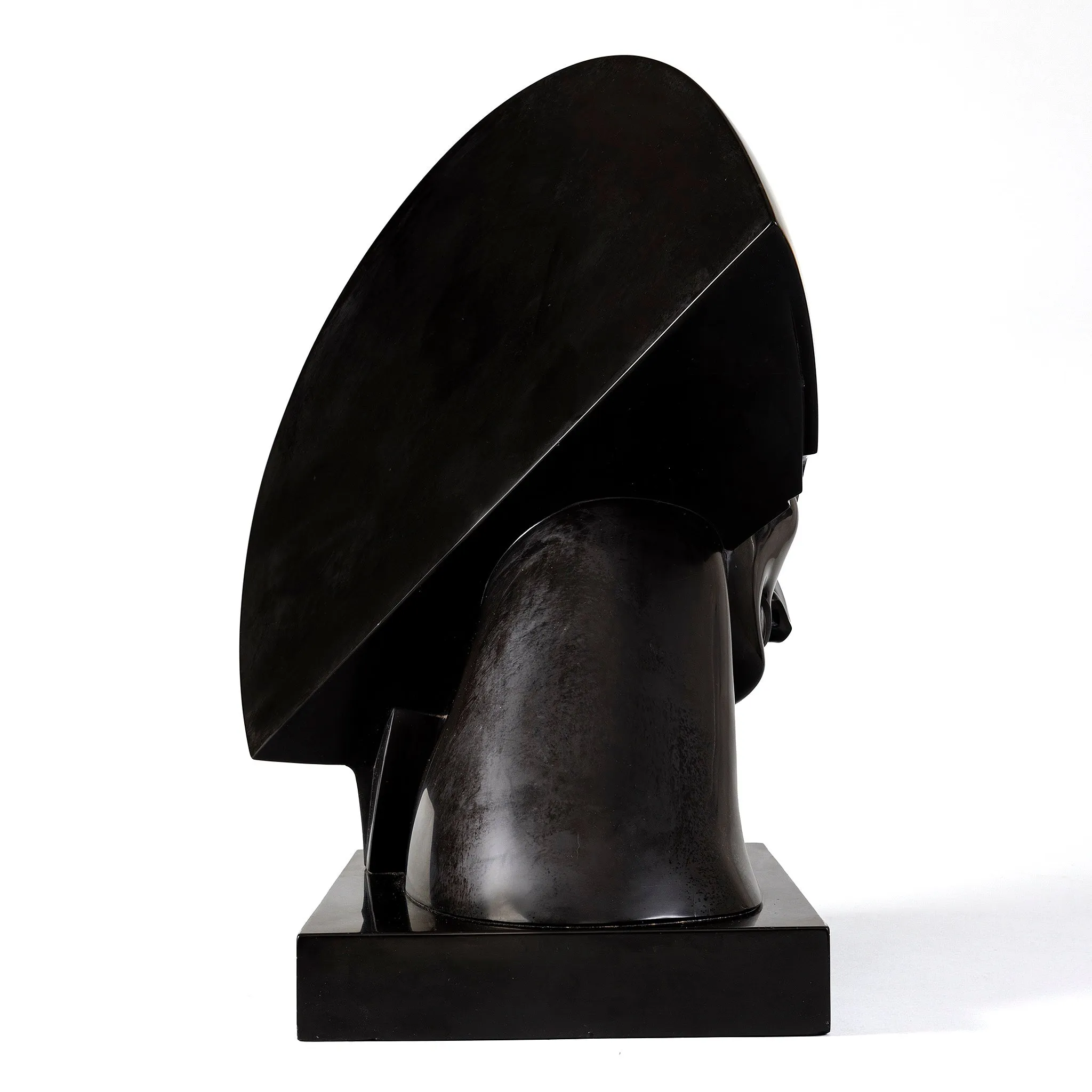 Boris Lovet-Lorski "Head of Salome" Marble Sculpture