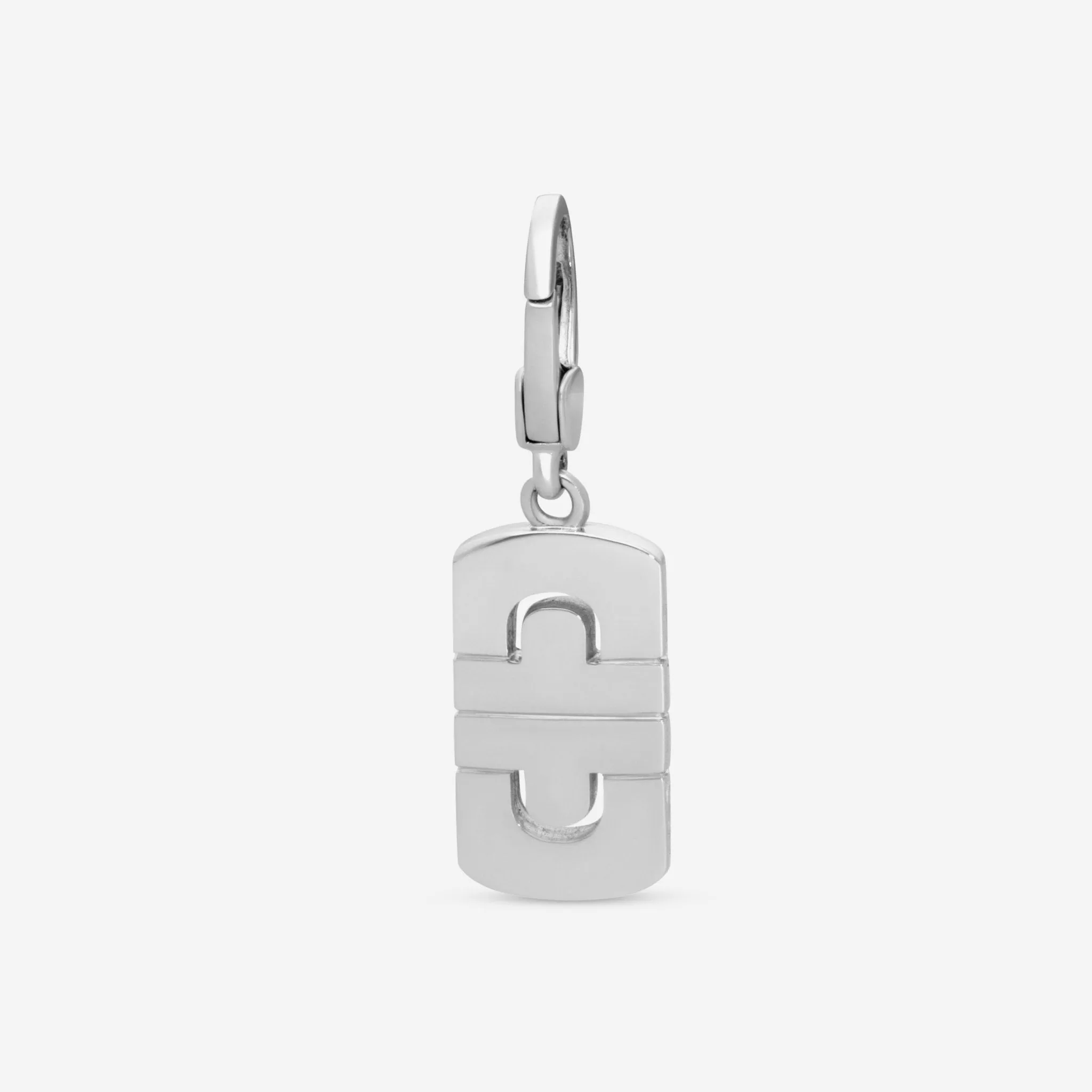 Bulgari 18K White Gold Diamond Charm Pendant CN853906