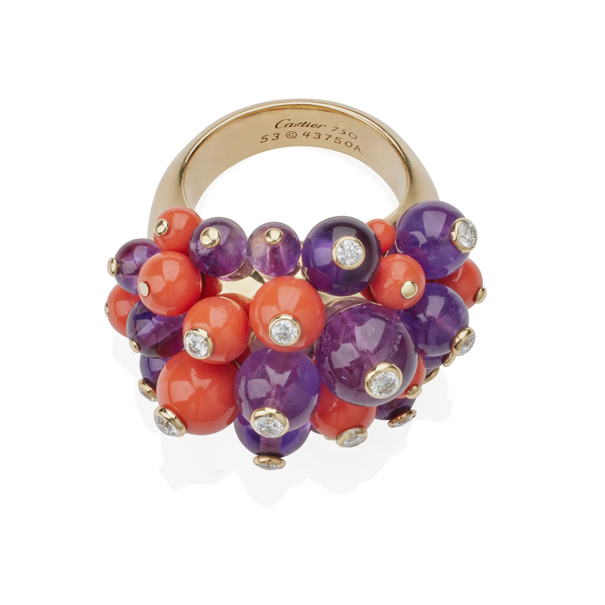Cartier Paris "Les Dlices de Goa" Boule Ring