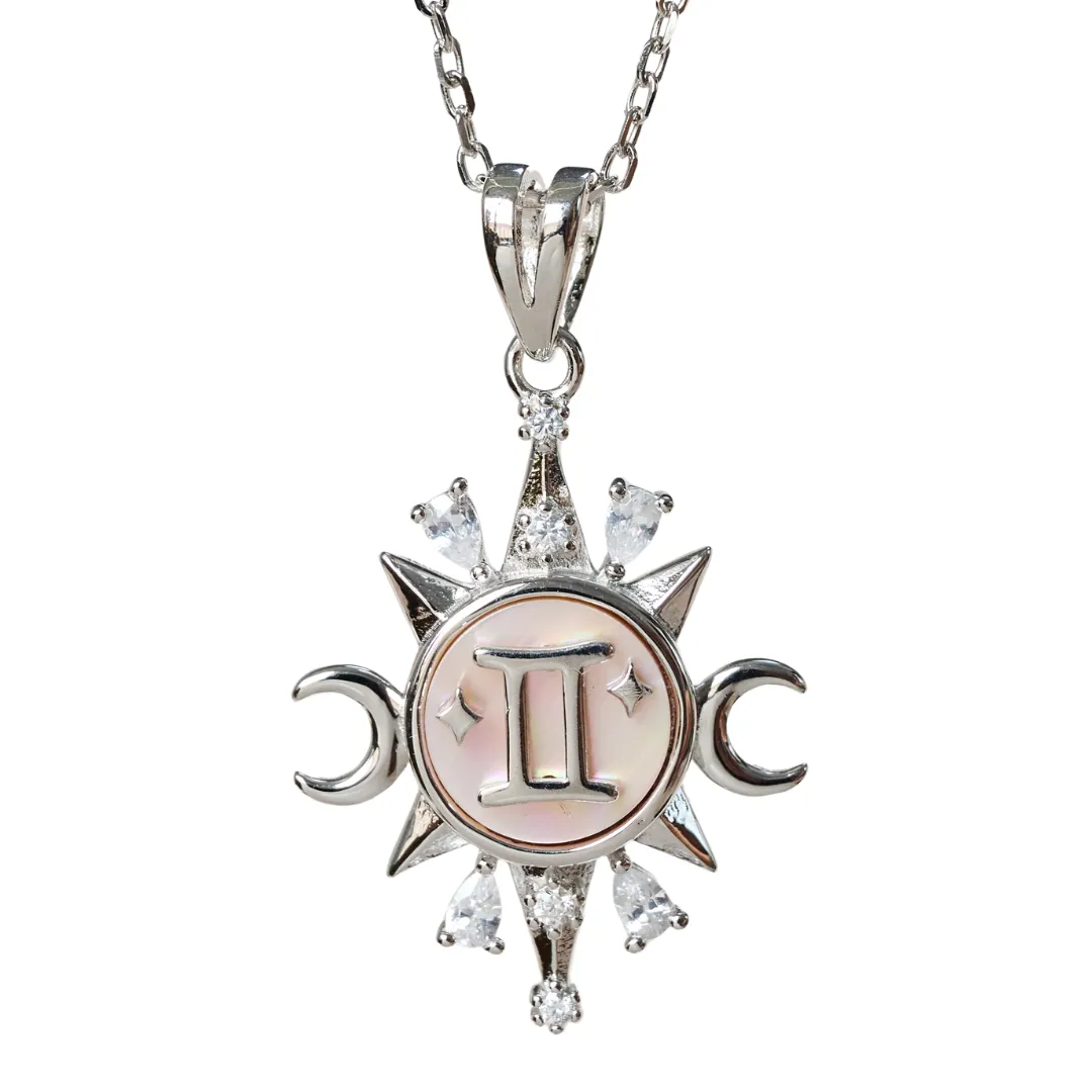 Celestial Horoscope Pendant - Gemini