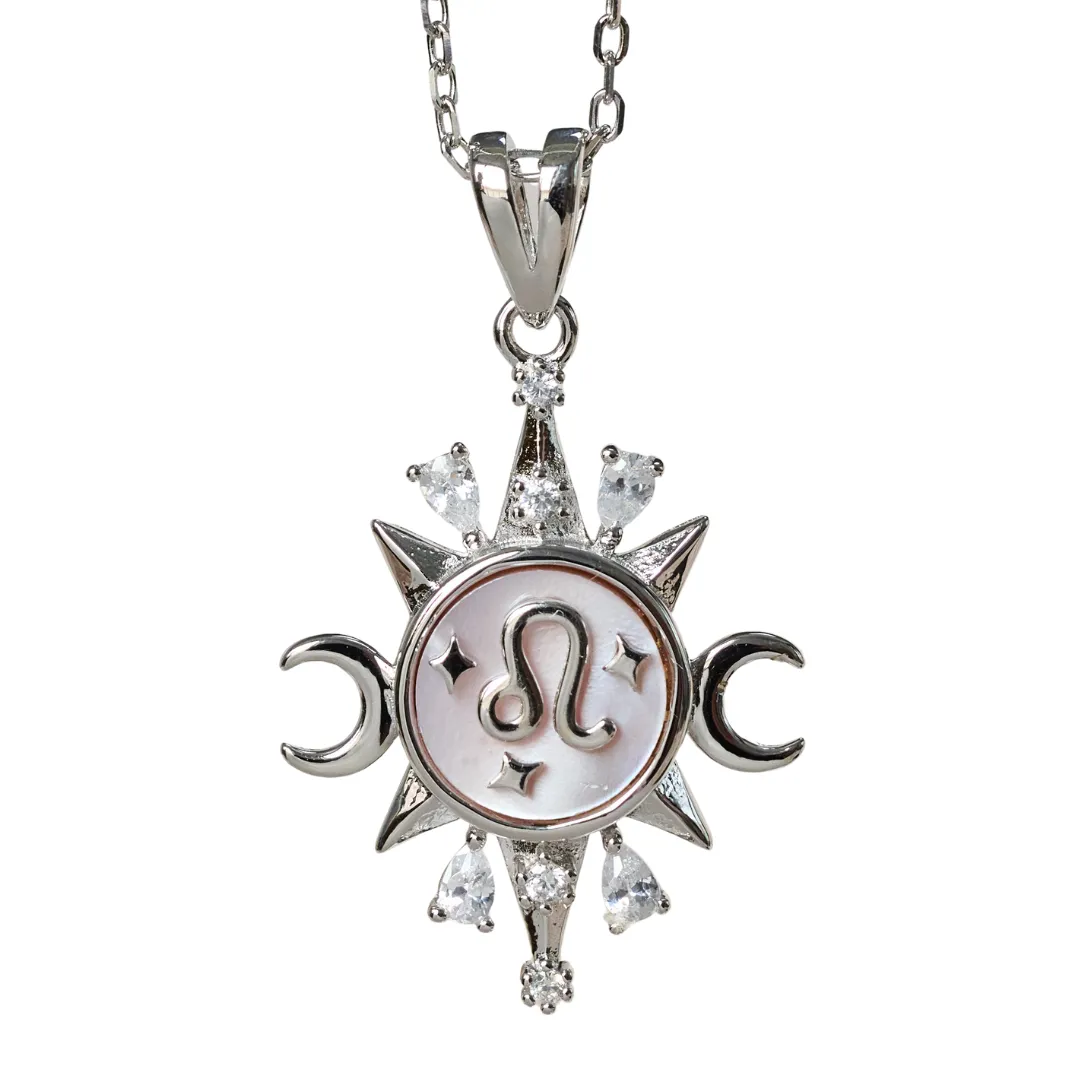 Celestial Horoscope Pendant - Leo