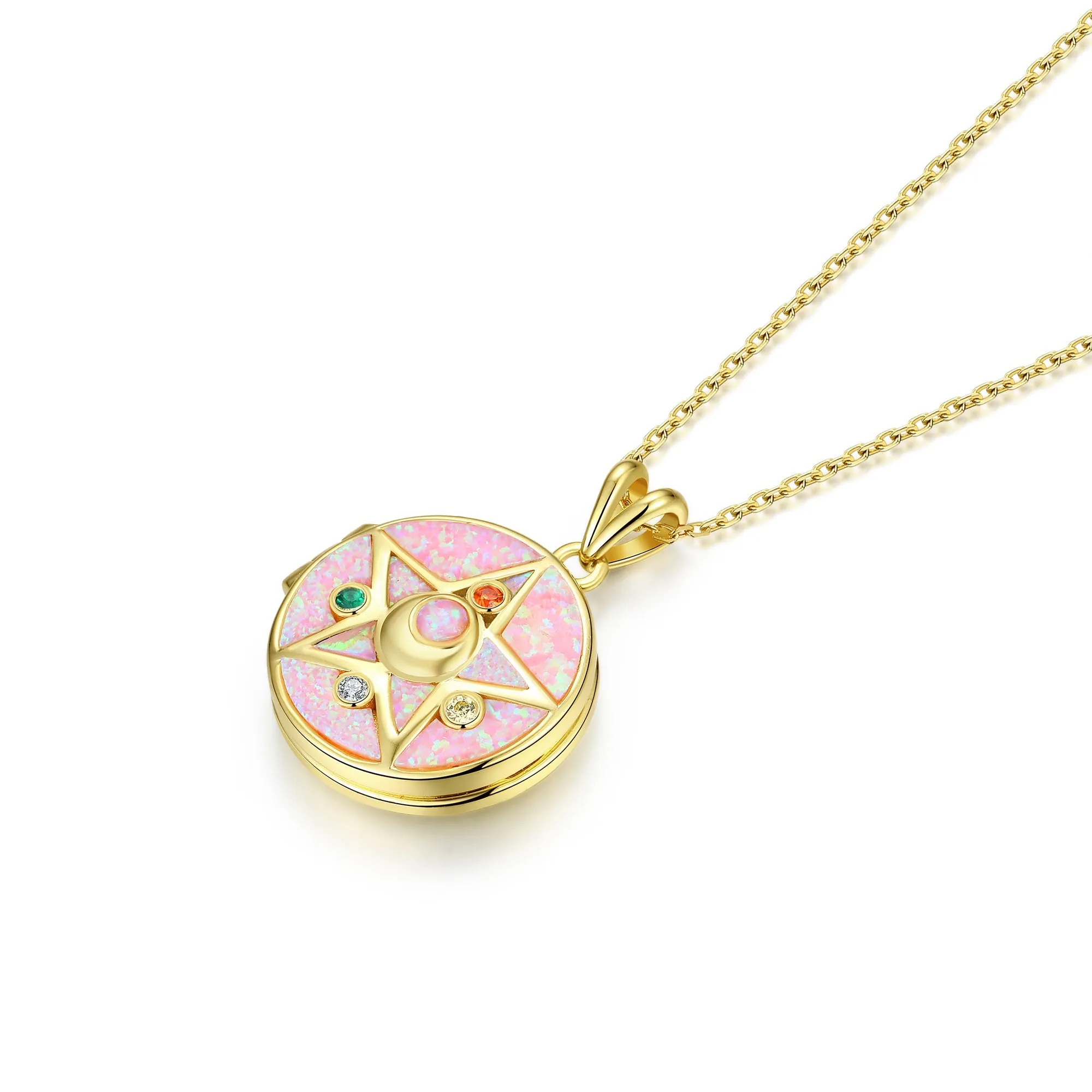 Crystal Star Locket