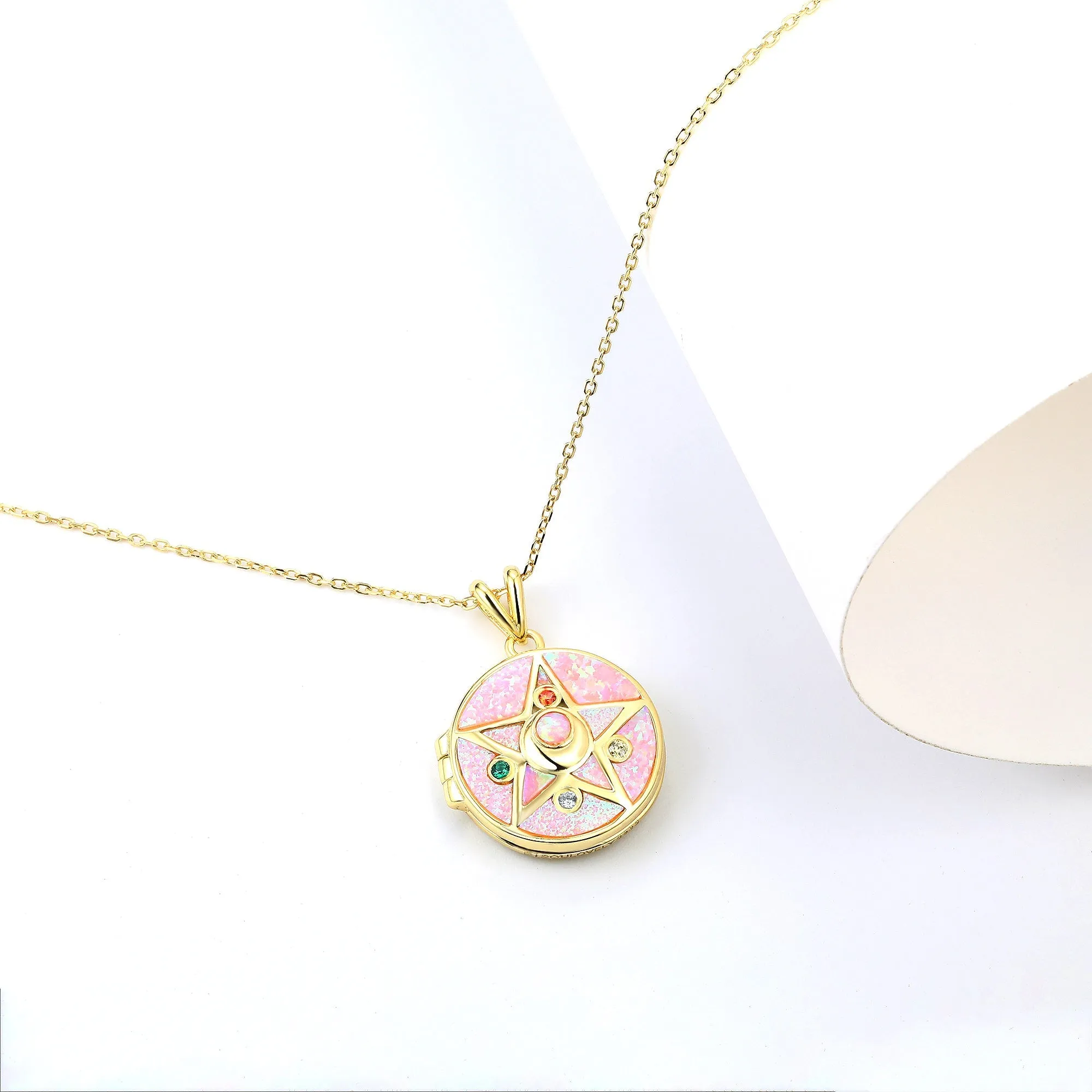 Crystal Star Locket