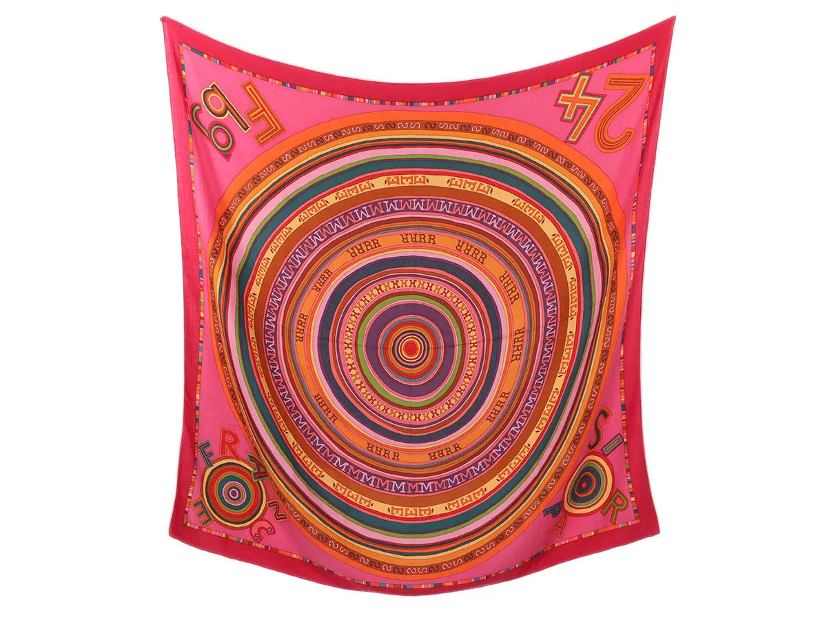 Herms Tohu Bohu Cashmere Silk Shawl 140cm