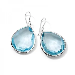 IPPOLITA LARGE TEARDROP EARRINGS IN STERLING SILVER