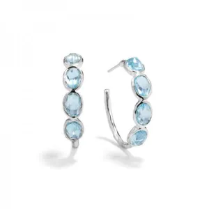 IPPOLITA SMALL HOOP EARRINGS IN STERLING SILVER