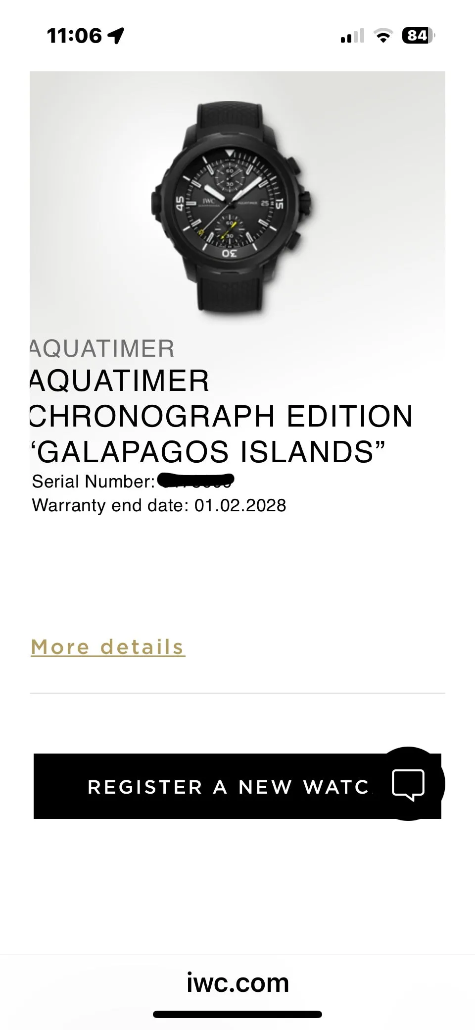 IWC Aquatimer Galapagos Island Edition IW379502
