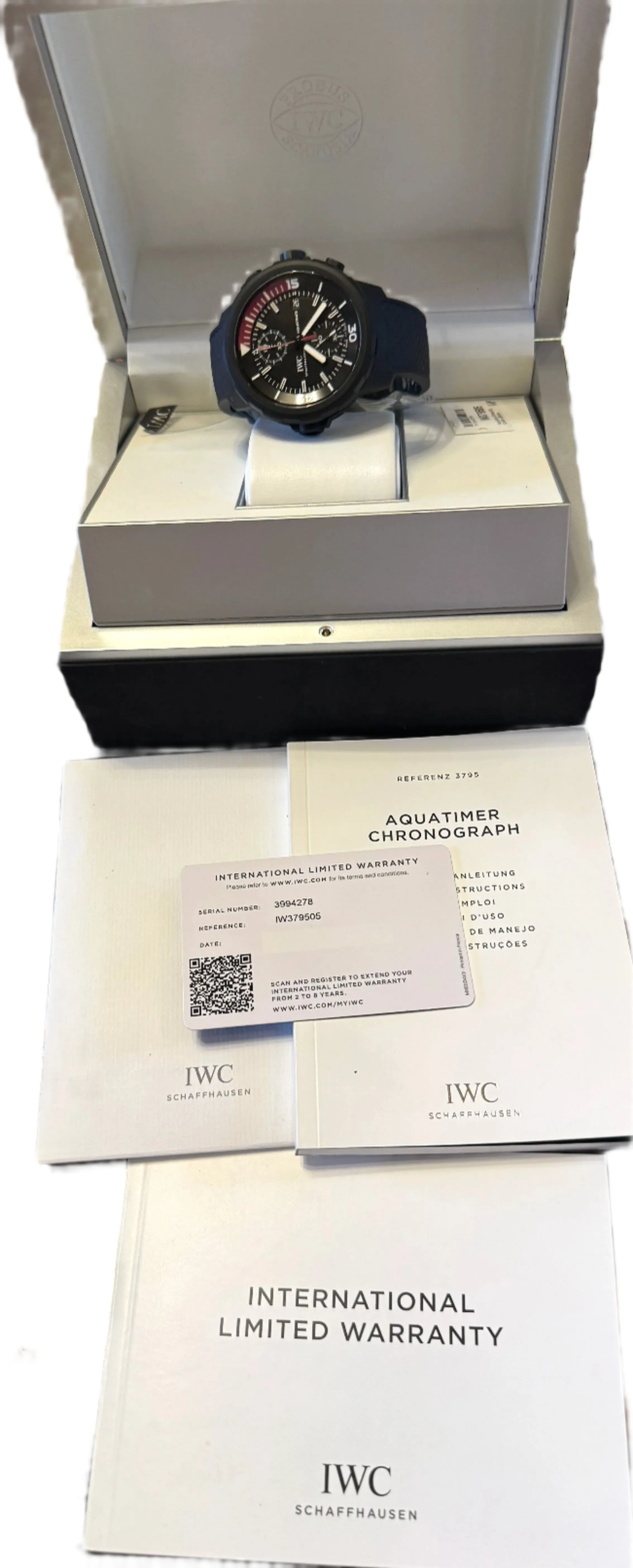 IWC Aquatimer La Cumbre Volcano Edition IW379505