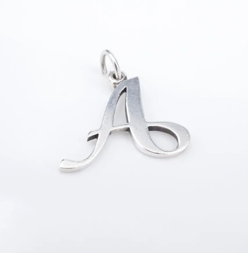 James Avery Large Script Initial A Charm Sterling Silver $58 11/16" CHS2000