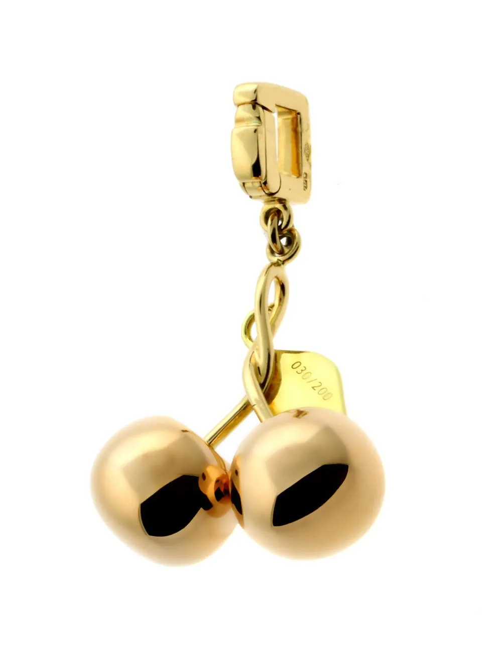 Louis Vuitton Cherry Gold Limited Edition Charm