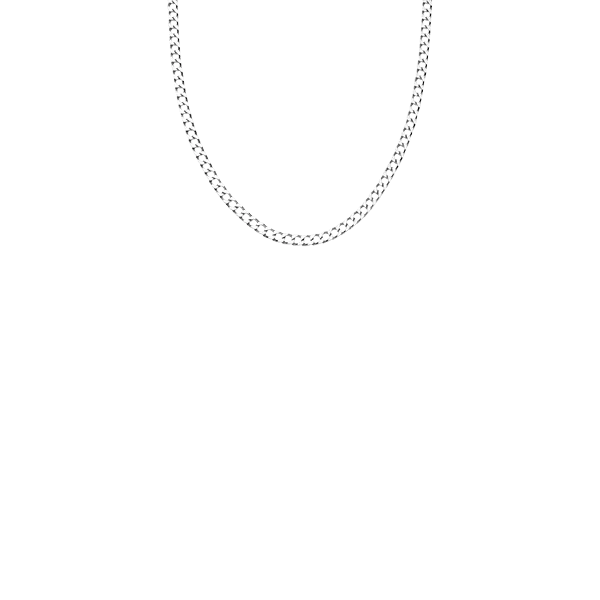 Lucy Williams Flat Curb Chain Necklace
