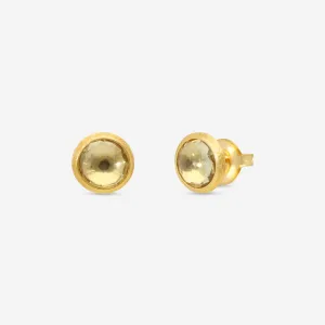 Marco Bicego Jaipur 18K Yellow Gold Citrine Stud Earrings OB957_LC01_Y_02