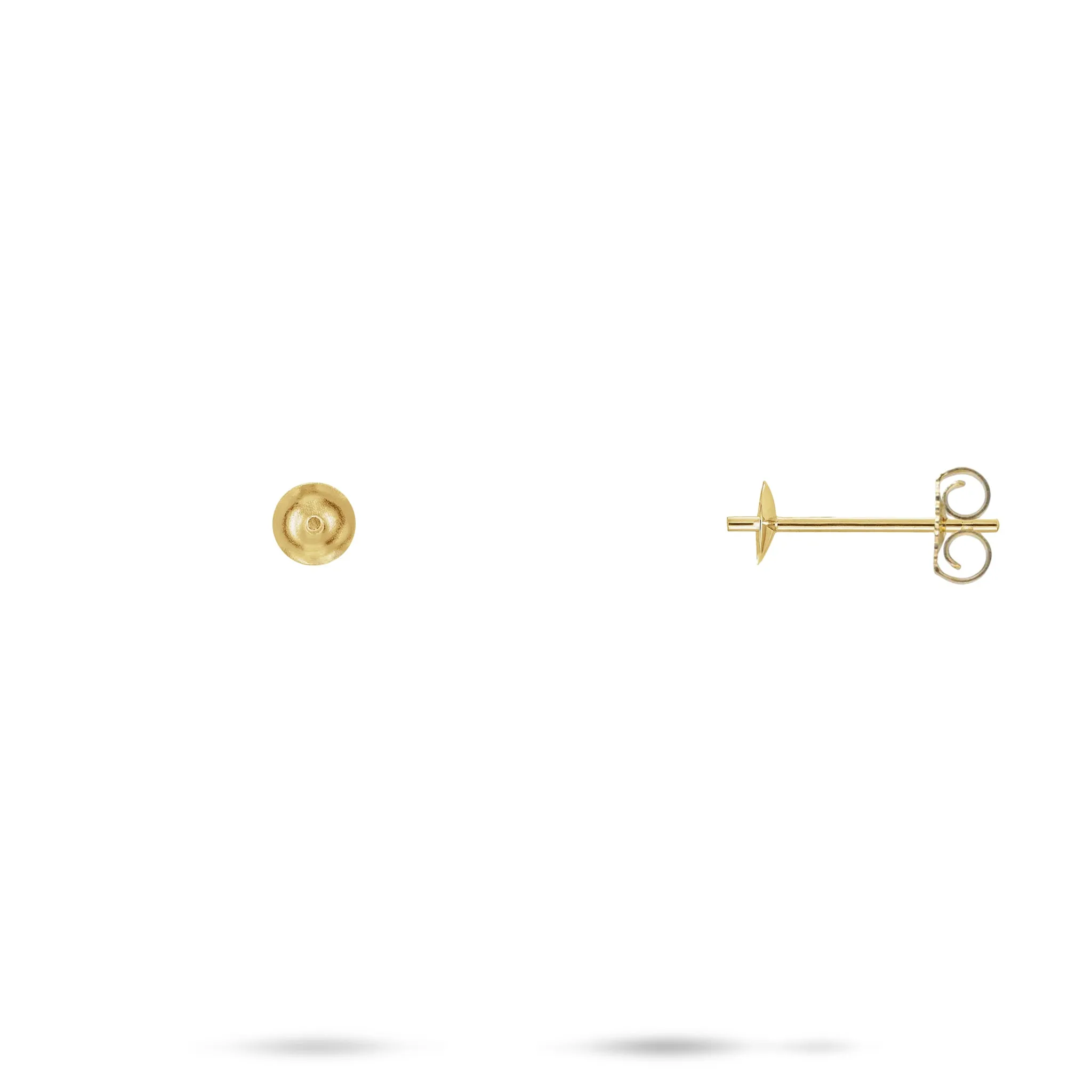 Pick A Pearl Earrings in Gold