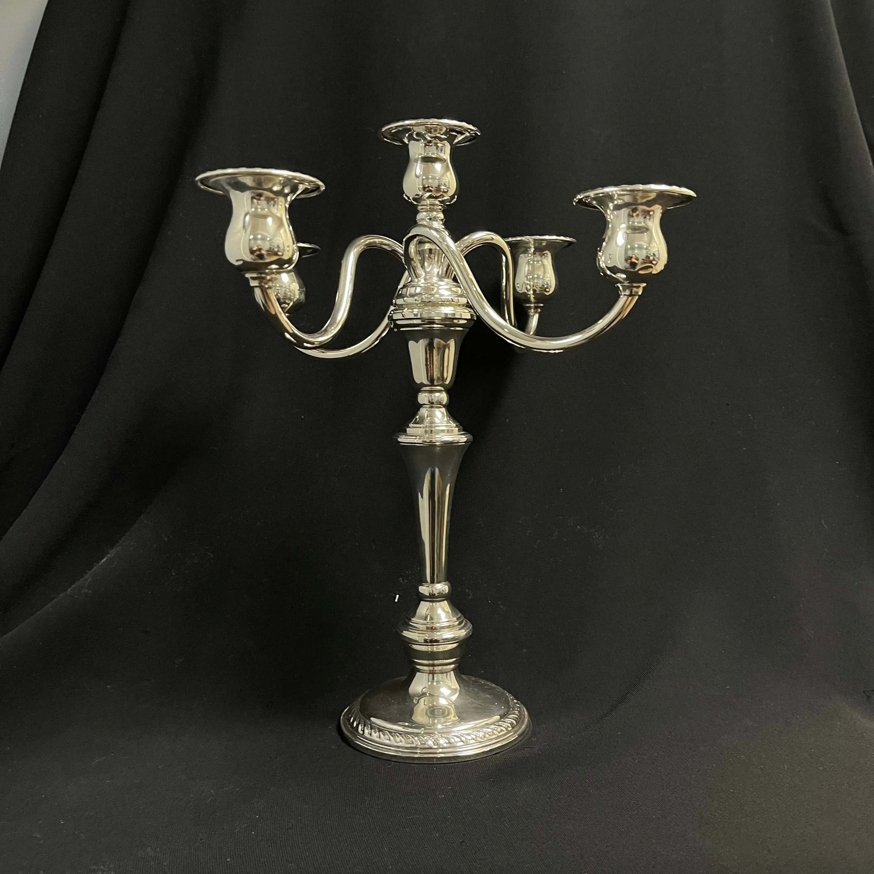 Preisner (American) Sterling Silver Candelabras (Set of 2)