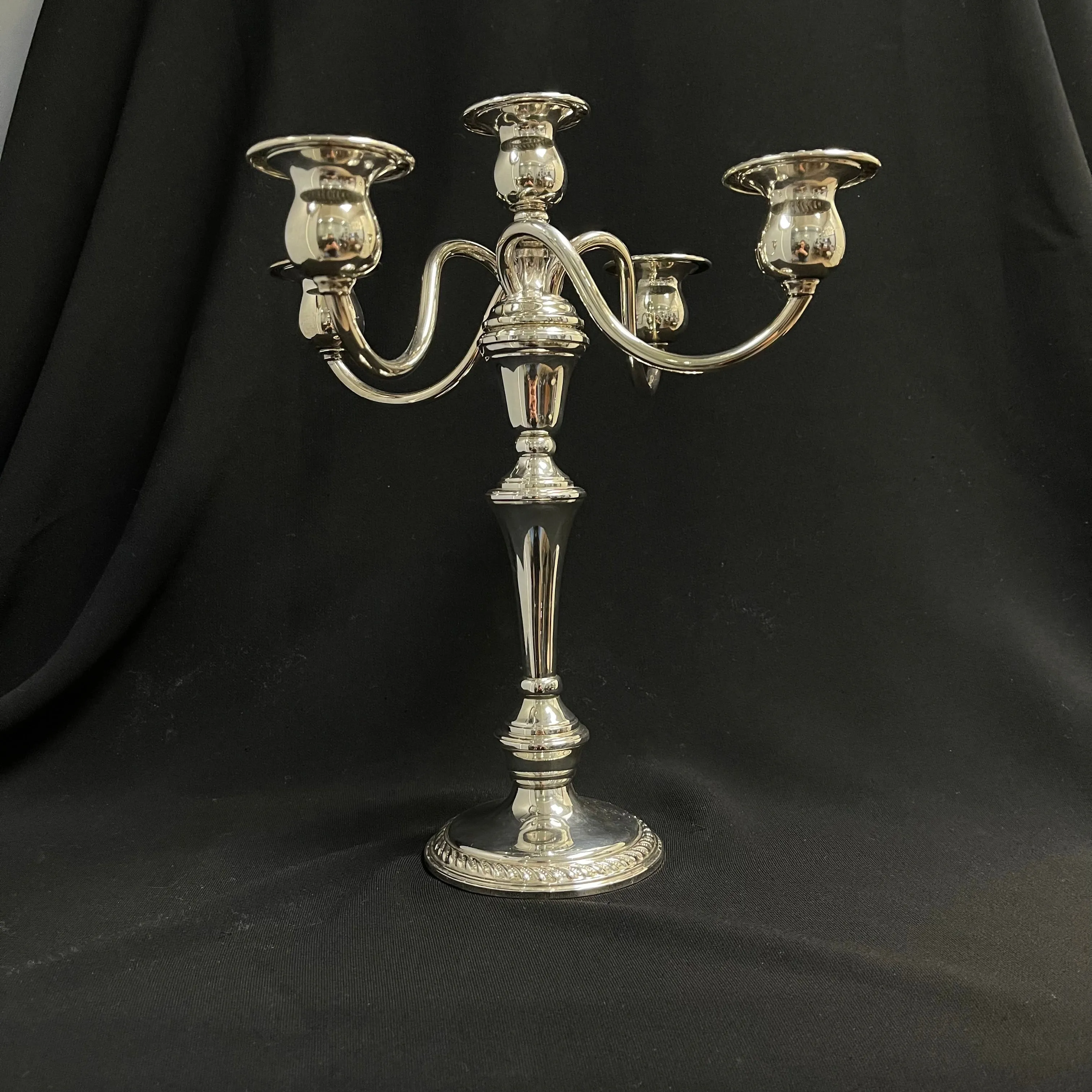Preisner (American) Sterling Silver Candelabras (Set of 2)