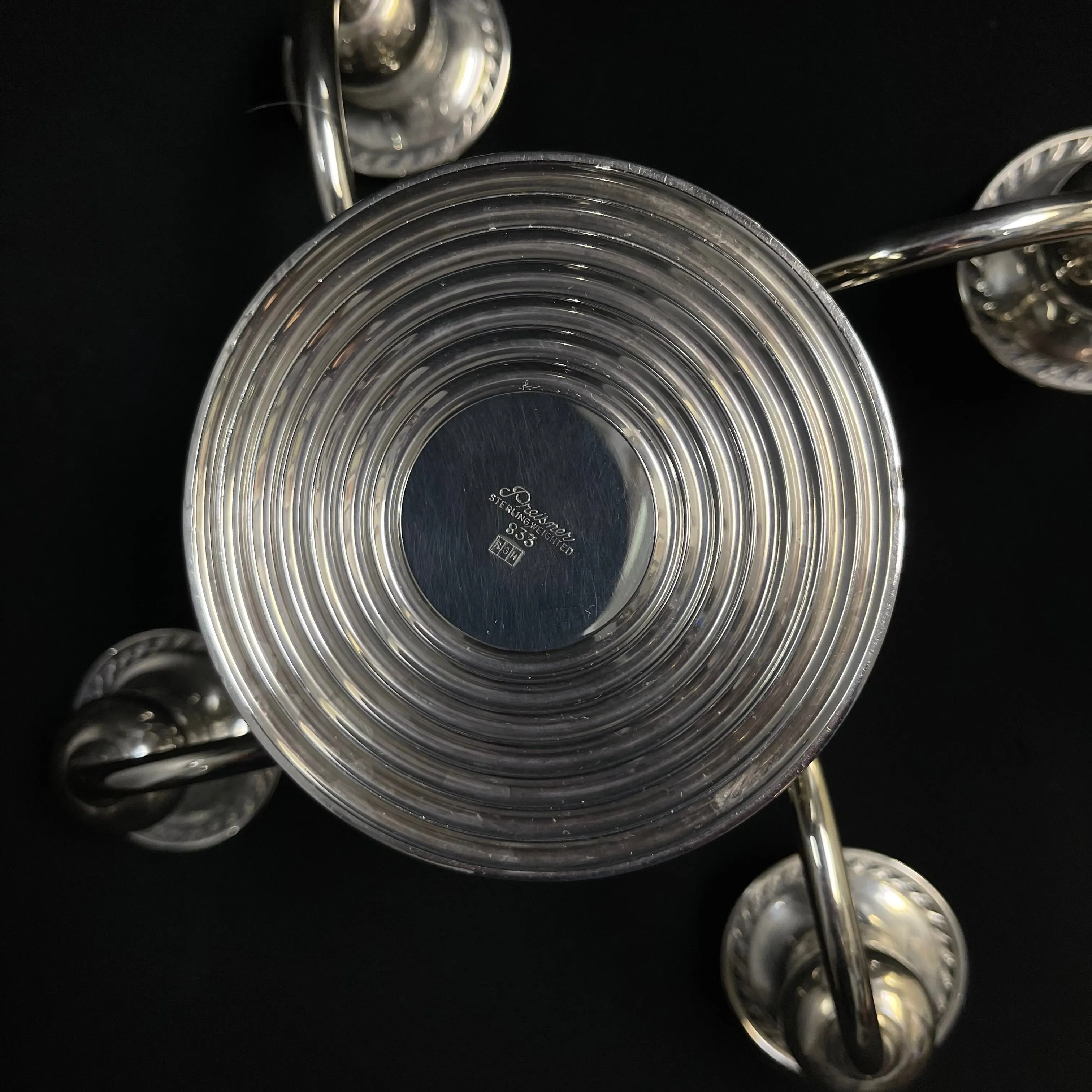 Preisner (American) Sterling Silver Candelabras (Set of 2)