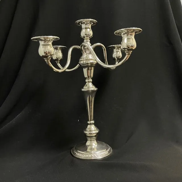 Preisner (American) Sterling Silver Candelabras (Set of 2)
