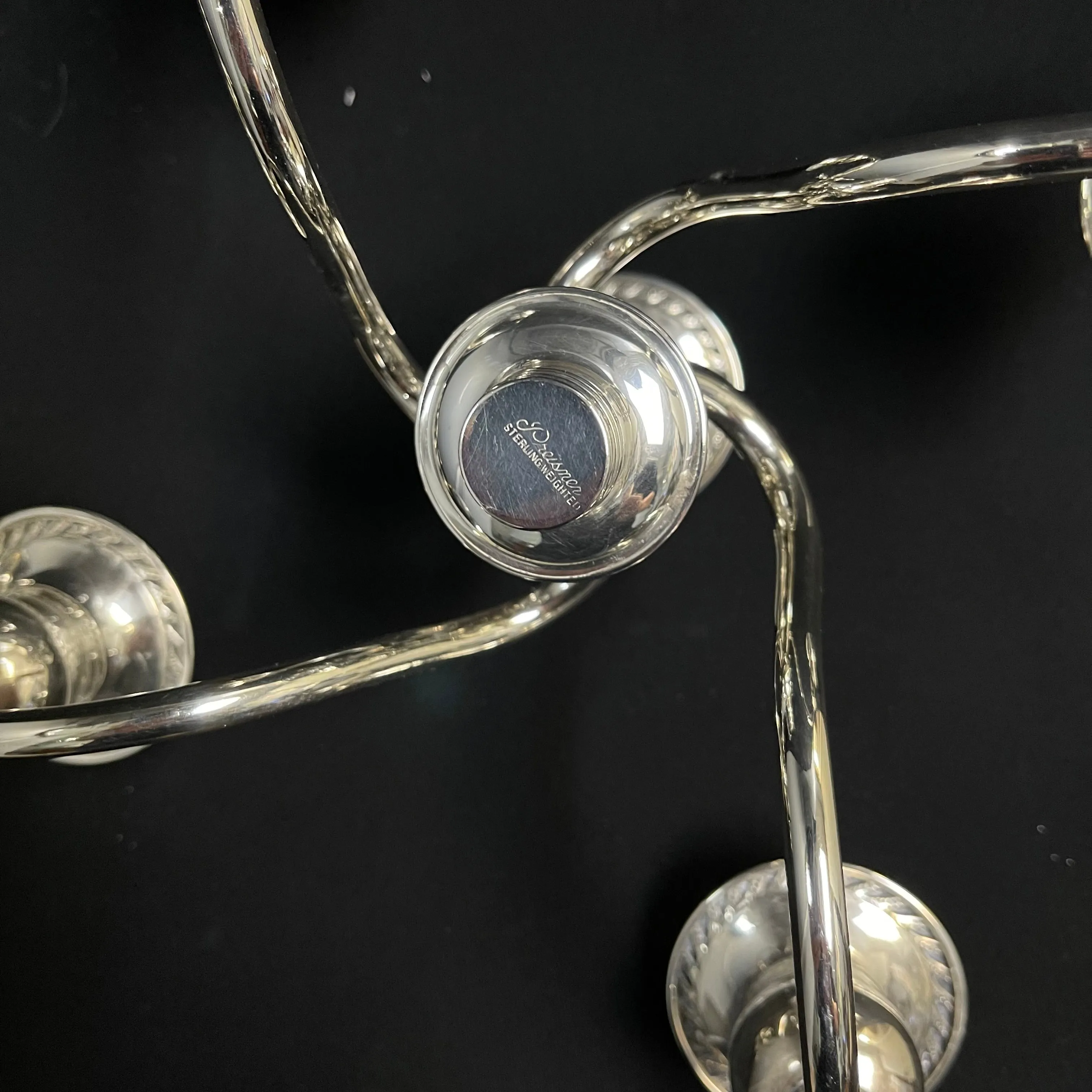 Preisner (American) Sterling Silver Candelabras (Set of 2)