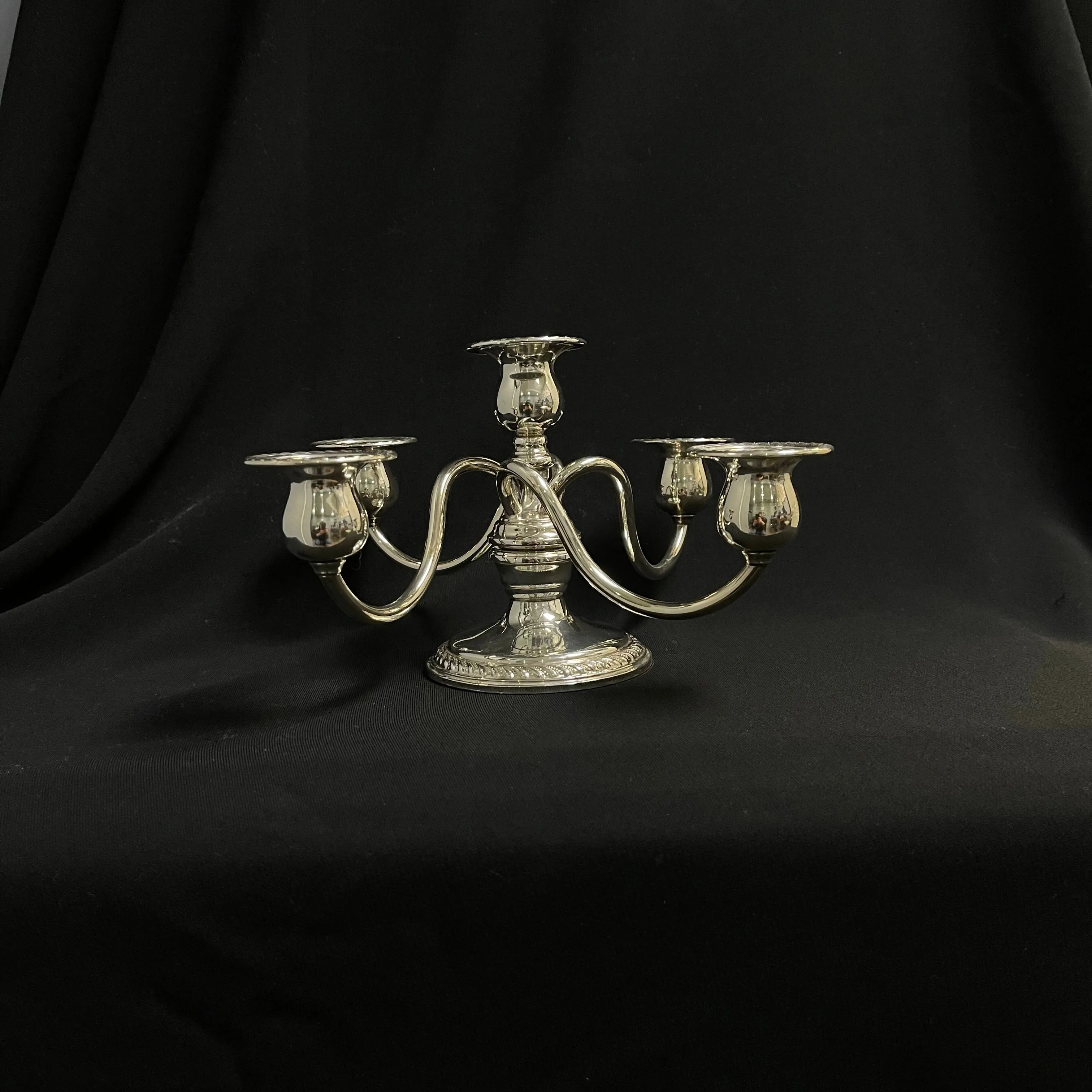 Preisner (American) Sterling Silver Candelabras (Set of 2)