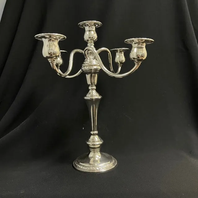 Preisner (American) Sterling Silver Candelabras (Set of 2)