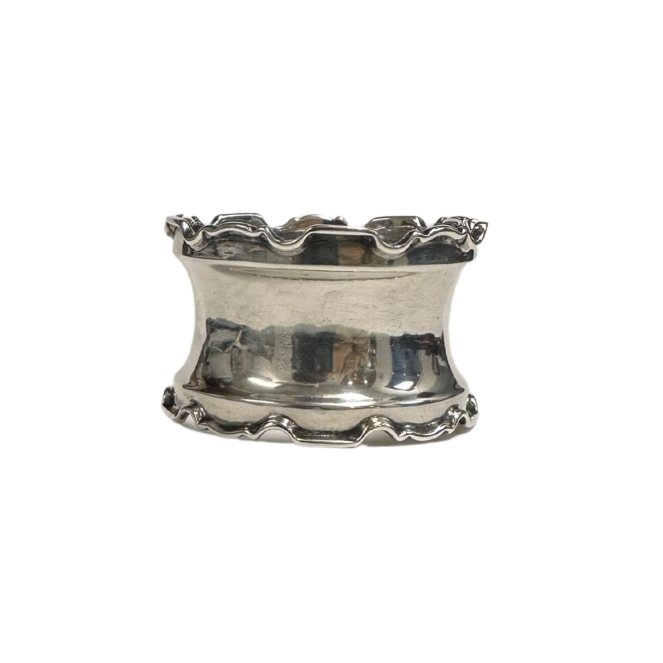 Sterling Silver Napkin Ring By, Henry Moreton England 1913