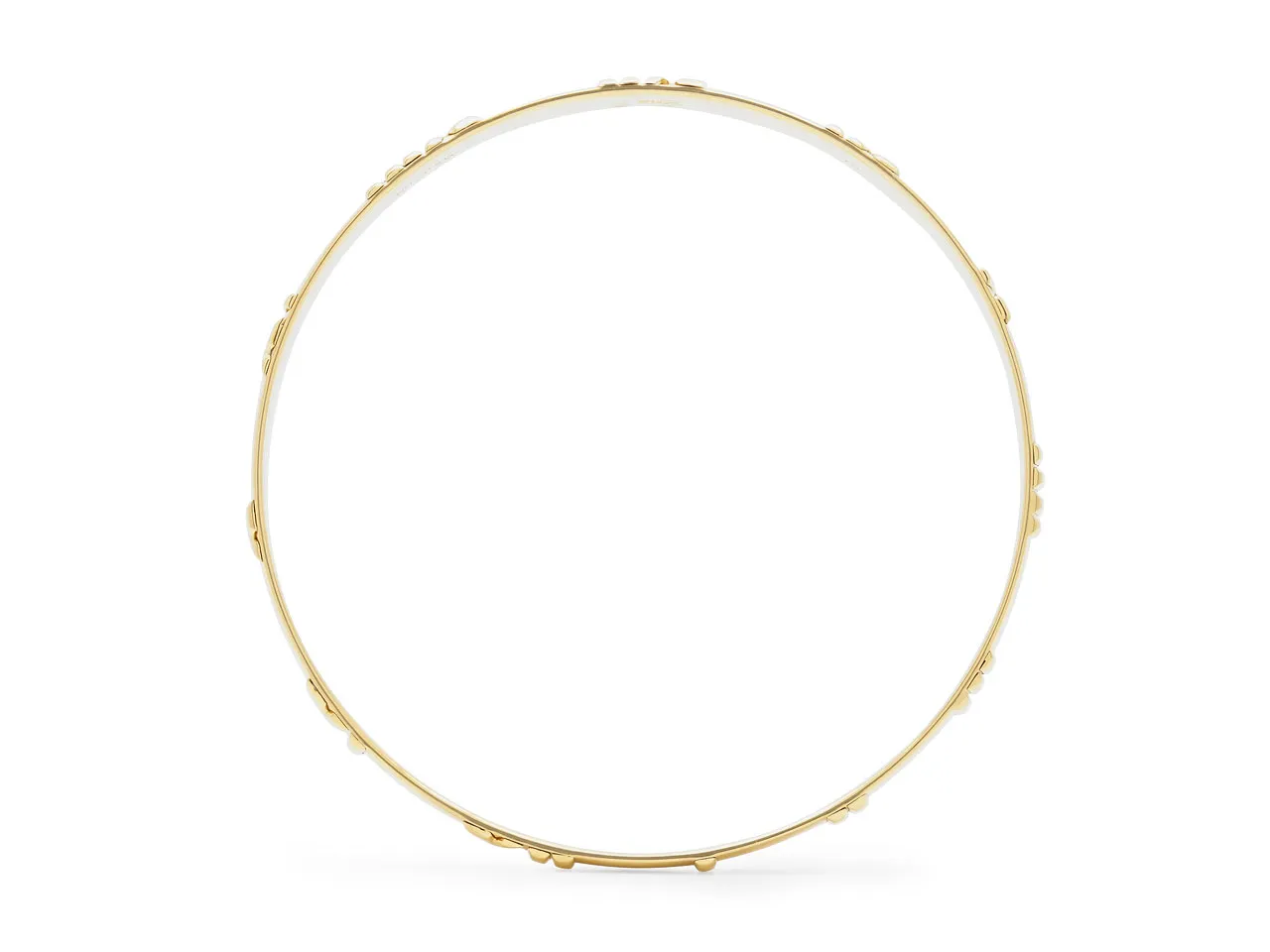 Tiffany & Co. 'Atlas' Bangle Bracelet in 18K Gold