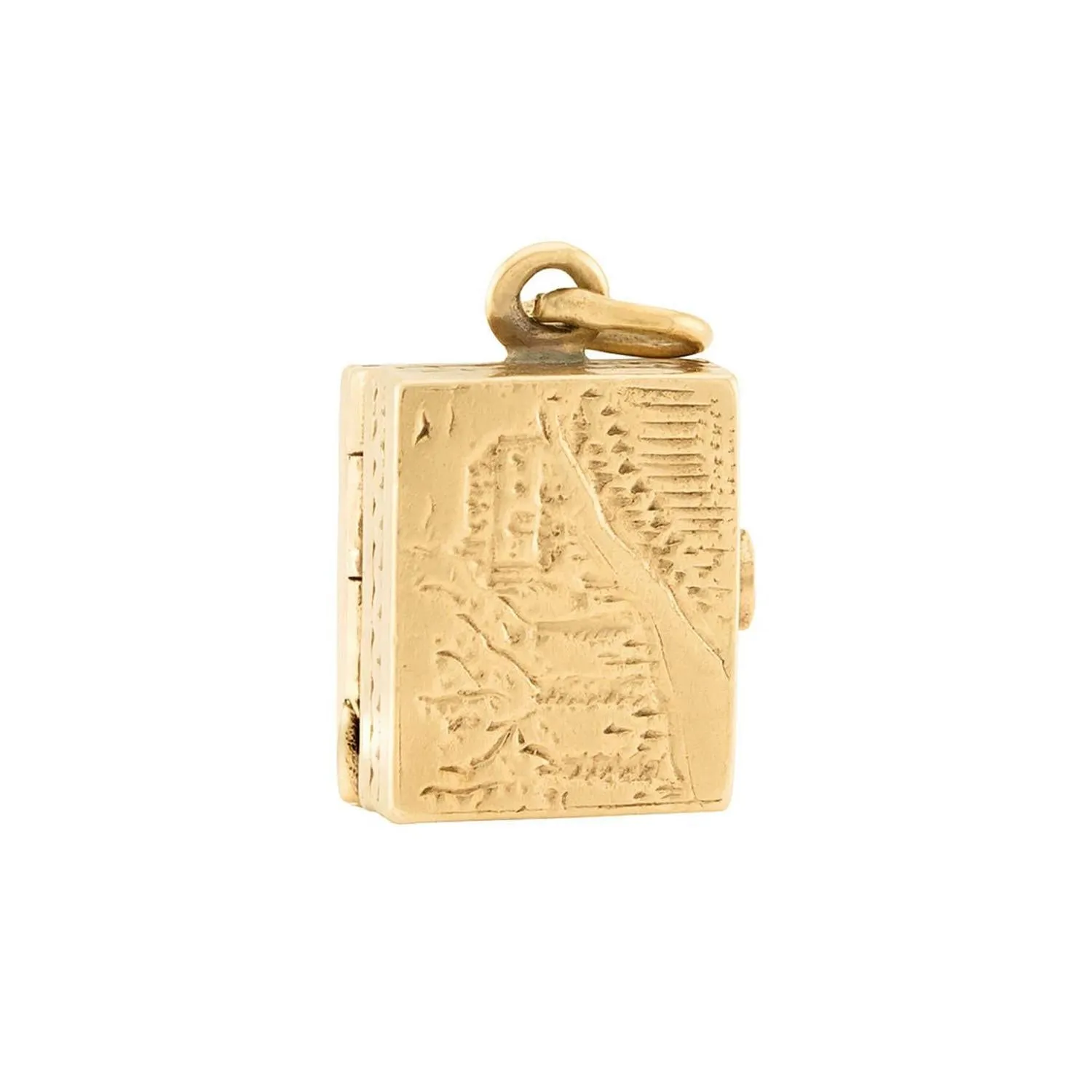 Victorian 14k "Hope Chest" Charm/Pendant
