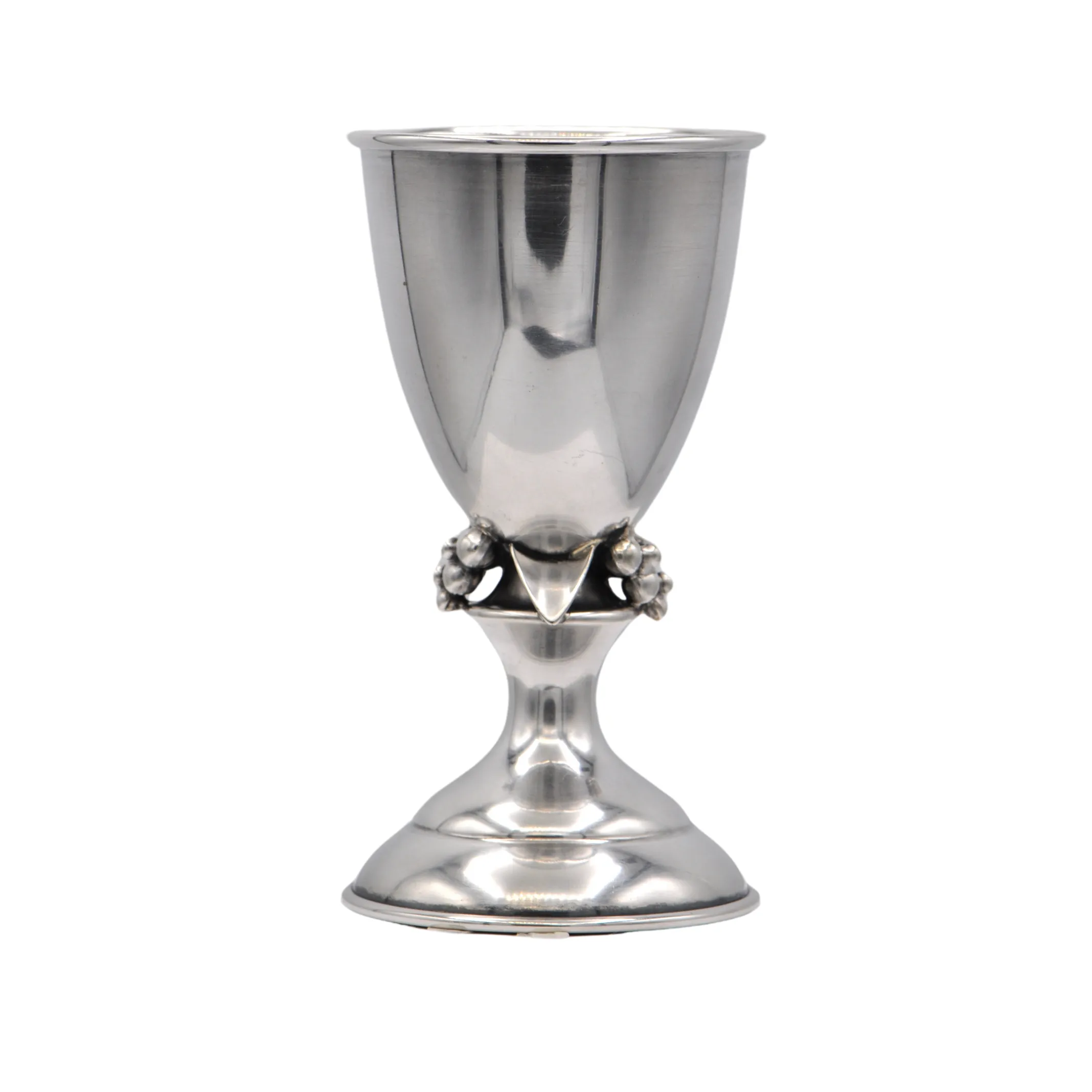 Vintage Carl Poul Petersen Hand Made Sterling Silver Cup
