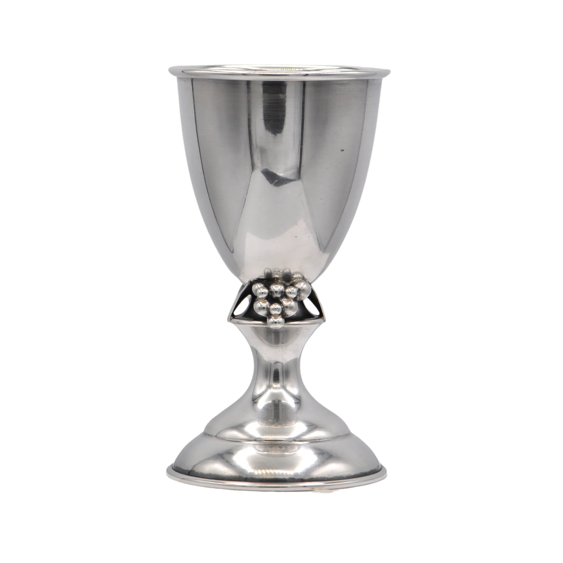 Vintage Carl Poul Petersen Hand Made Sterling Silver Cup