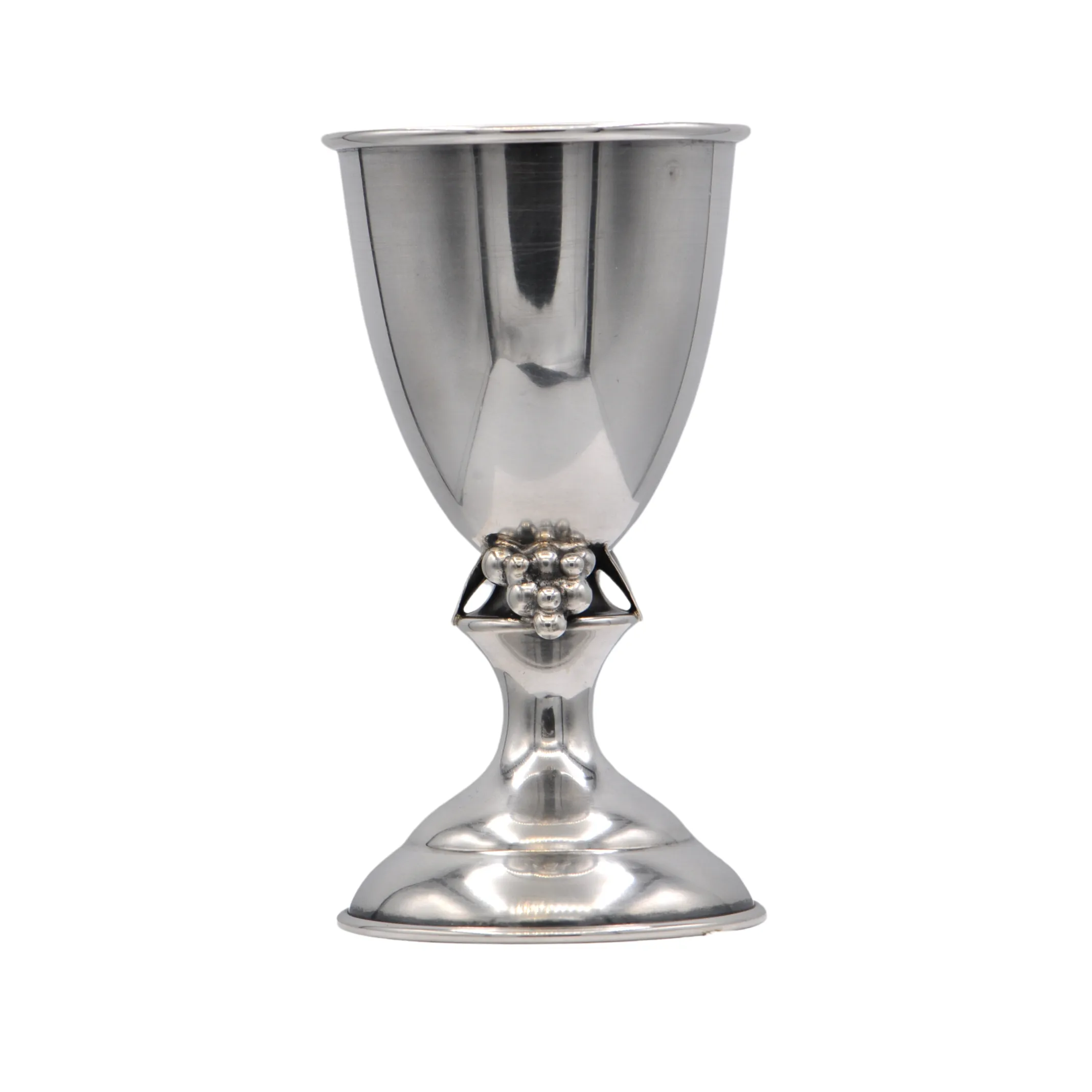 Vintage Carl Poul Petersen Hand Made Sterling Silver Cup