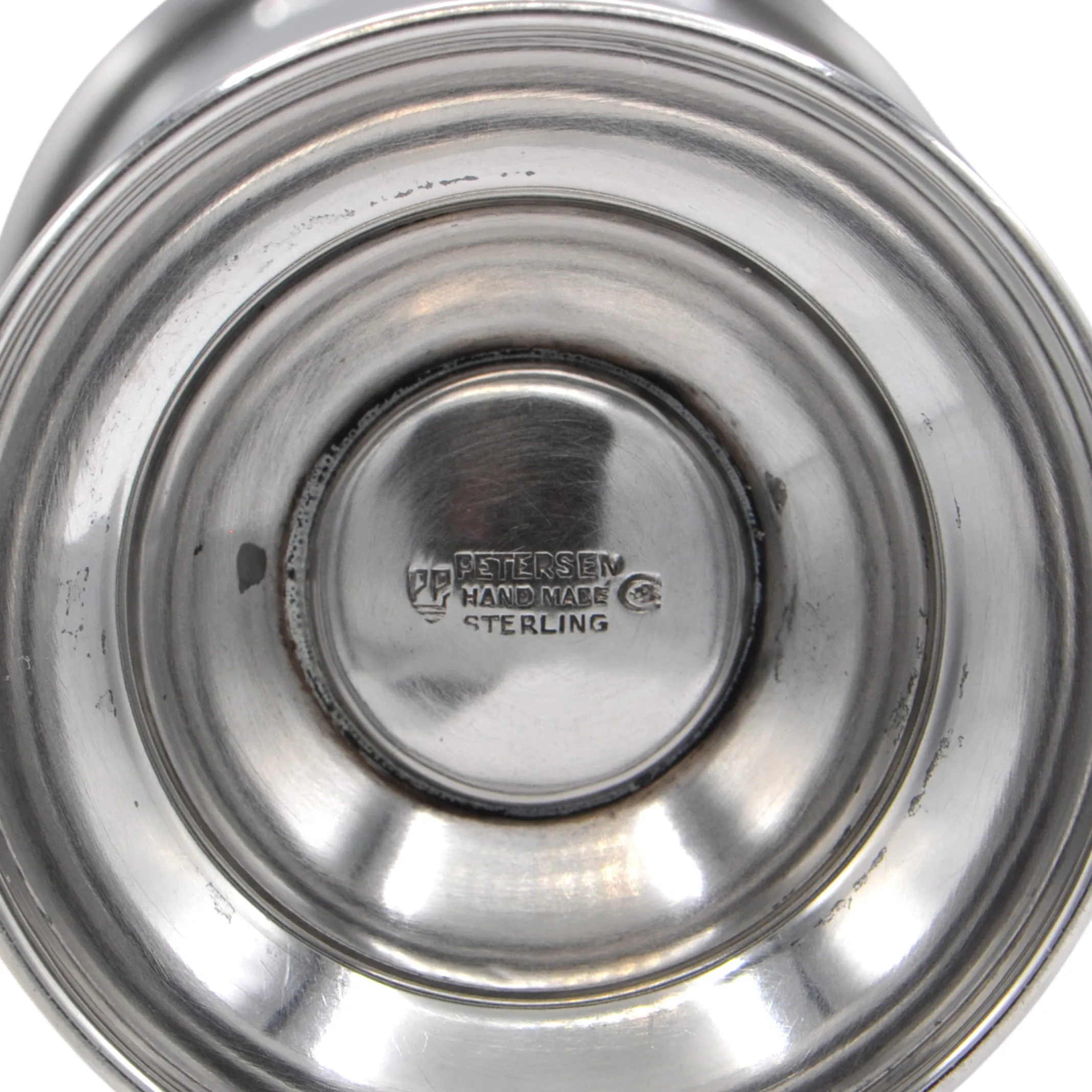Vintage Carl Poul Petersen Hand Made Sterling Silver Cup
