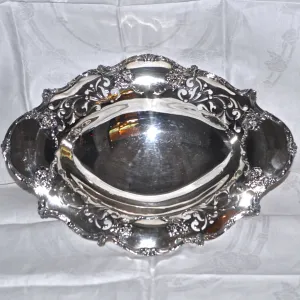 Vintage Large American Sterling Silver Centre Bowl