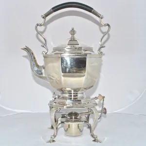 Vintage Mappin & Webb 1926 Sterling Silver Hot Water Tipping Pot