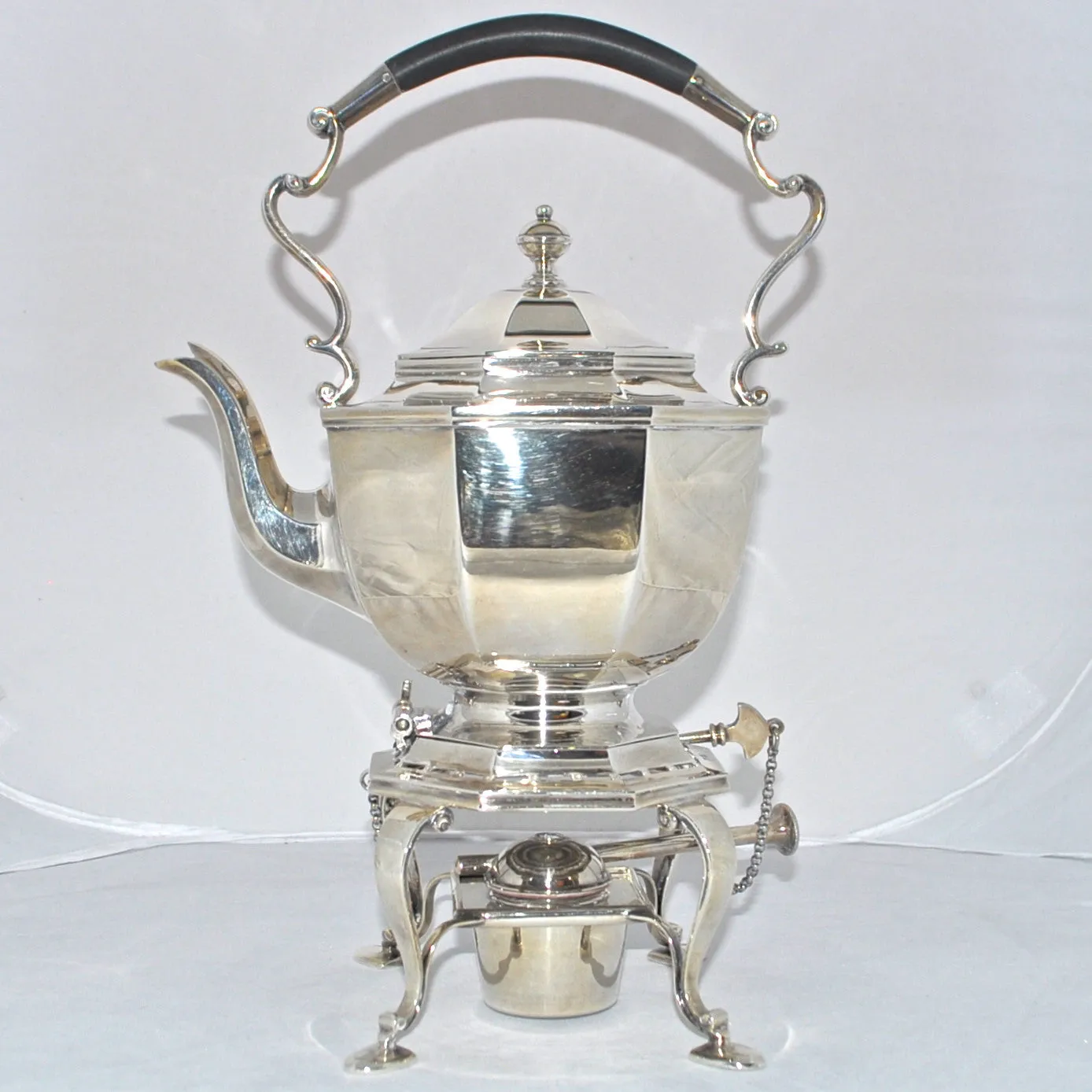Vintage Mappin & Webb 1926 Sterling Silver Hot Water Tipping Pot